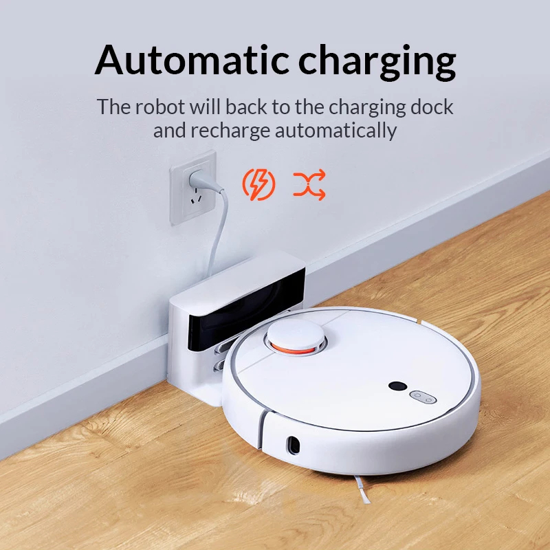 2019 Xiaomi Mi Robot Vacuum Cleaner 1S for Home Automatic Sweeping Dust Sterilize Smart Planned WIFI Mijia APP Remote Control