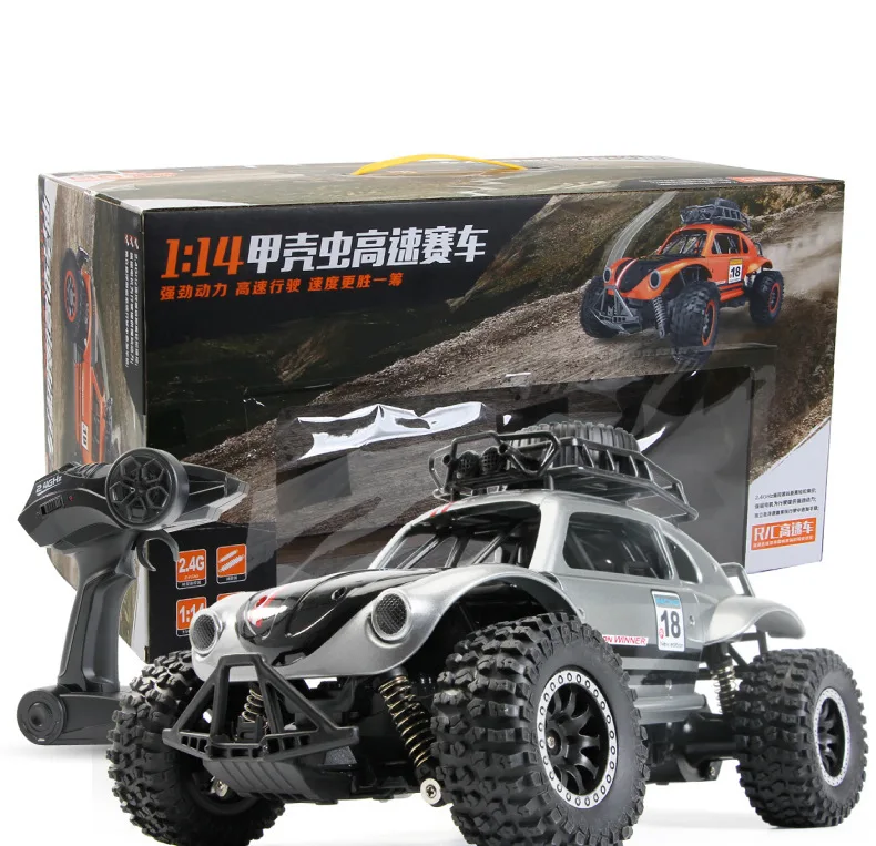 

New Original RC Cars Toys 1/14 2.4GHz 25km/H Independent Suspension Spring Off Road Vehicle RC Crawler Car Kids Gifts