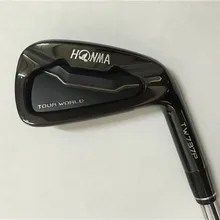 10 шт. Honma TW737P Железный набор черный Honma TW Golf кованые железные клюшки для гольфа 3-11Sw сталь/графитовый Вал с крышкой головы