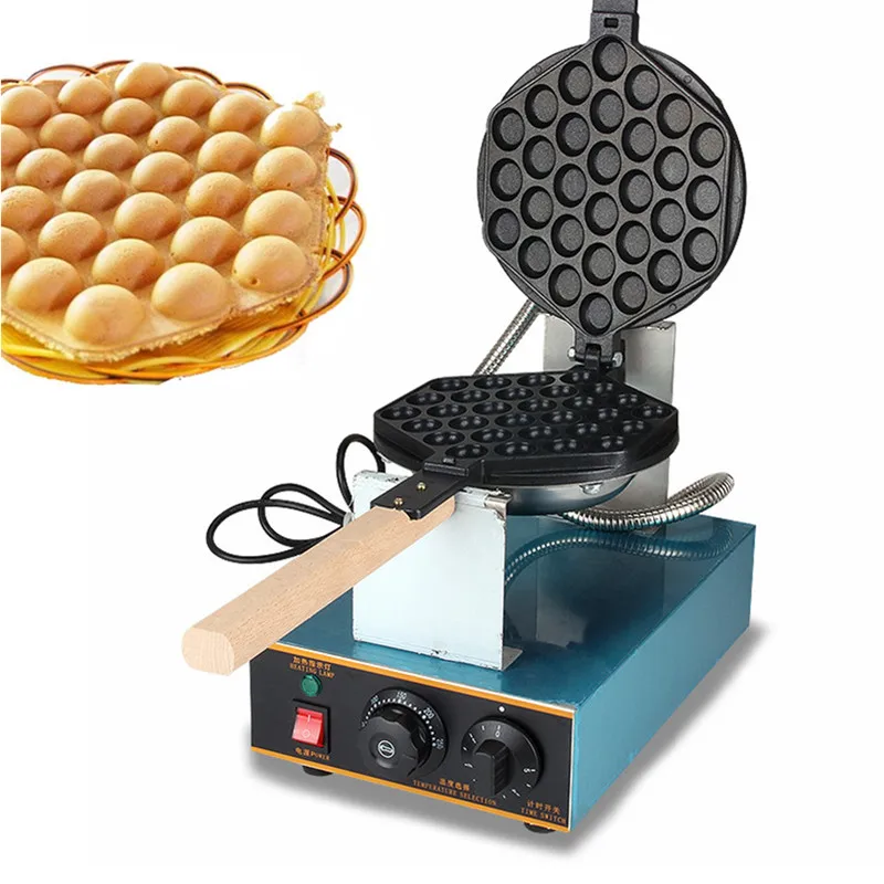 Stainless Steel Egg Waffle Machine, Eggette Waffle Maker 220V/110V