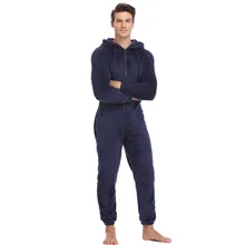 

Men Plush Teddy Fleece Pajamas Winter Warm Pyjamas Overall Suits Plus Size Sleepwear Kigurumi Hooded Pajama Sets For Adult Men