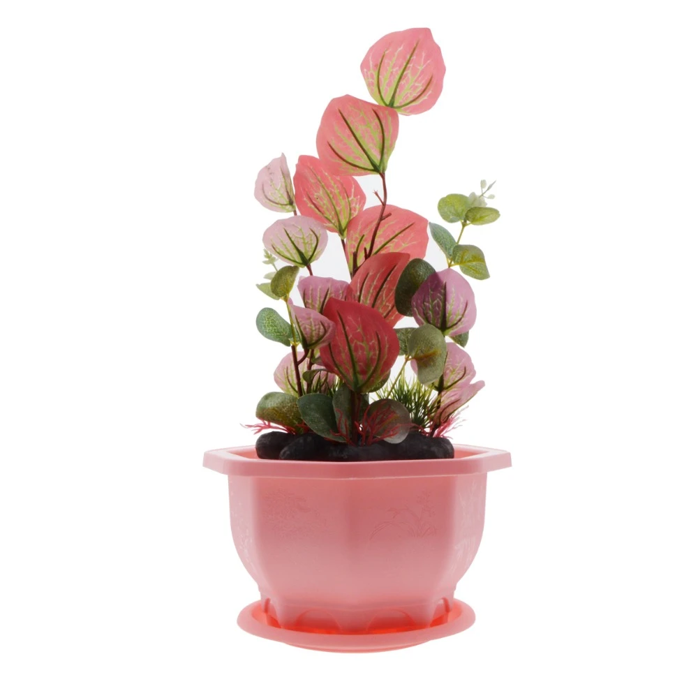 10Pcs Plastic Plant Flower Pots Nursery Seedlings Pot Flower Succulent Plant Pot