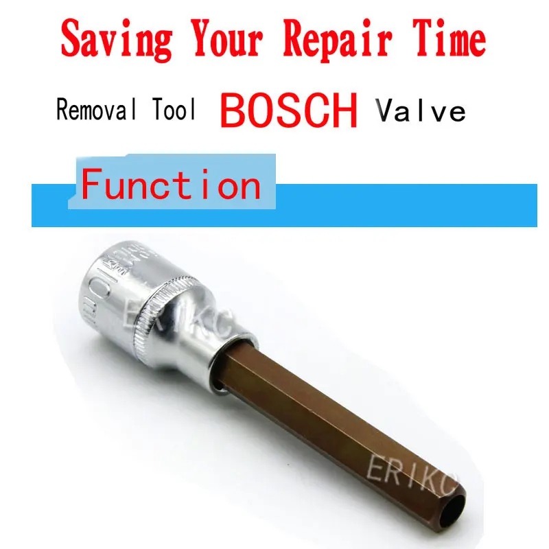 

ERIKC Remove Tension Nut Clamp Nuts Screw Disassembly Tools For BOSCH 0445110# 0445120# Series CRI CRIN Common Rail Injectors