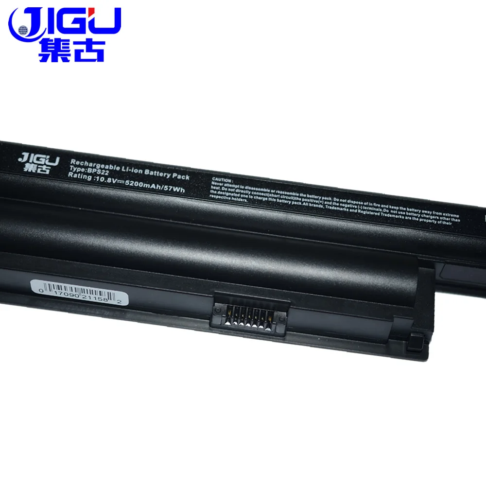 JIGU Whitout CD 6 элементный Аккумулятор для ноутбука Sony VAIO VGP BPS22 BPL22 BPS22A/A EB13 EB15 VPCEA20