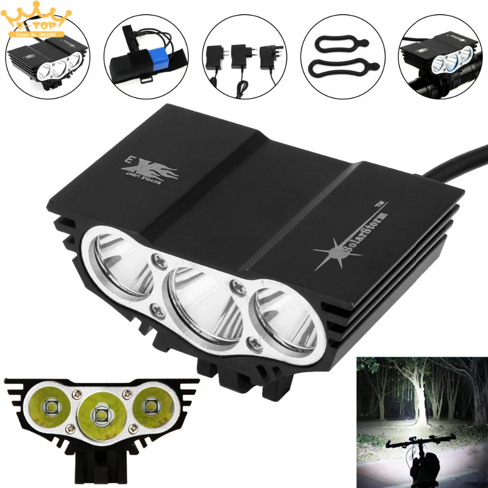solar storm bicycle light