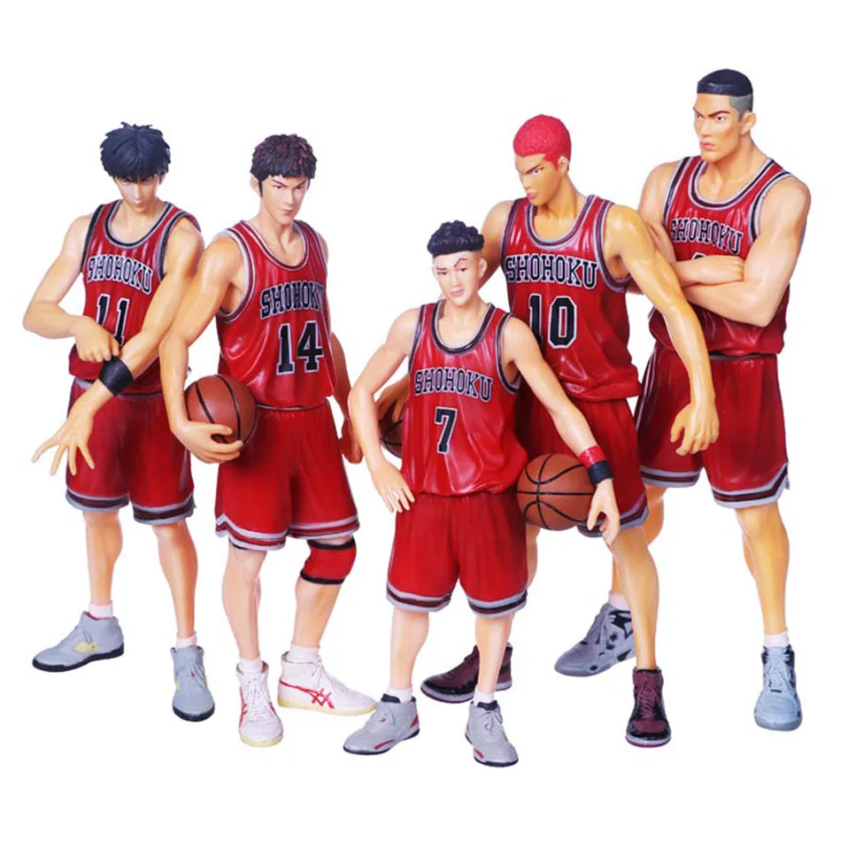 25-CM-Anime-SLAM-DUNK-Sakuragi-Hanamichi-PVC-Action-Figures-Rukawa-Kaede-Akagi-Takenori-Mitsui-Hisashi (1)