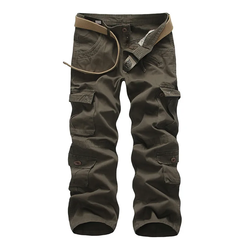 Heißer verkauf freies verschiffen männer cargo hosen camouflage hosen military hosen für mann 7 farben