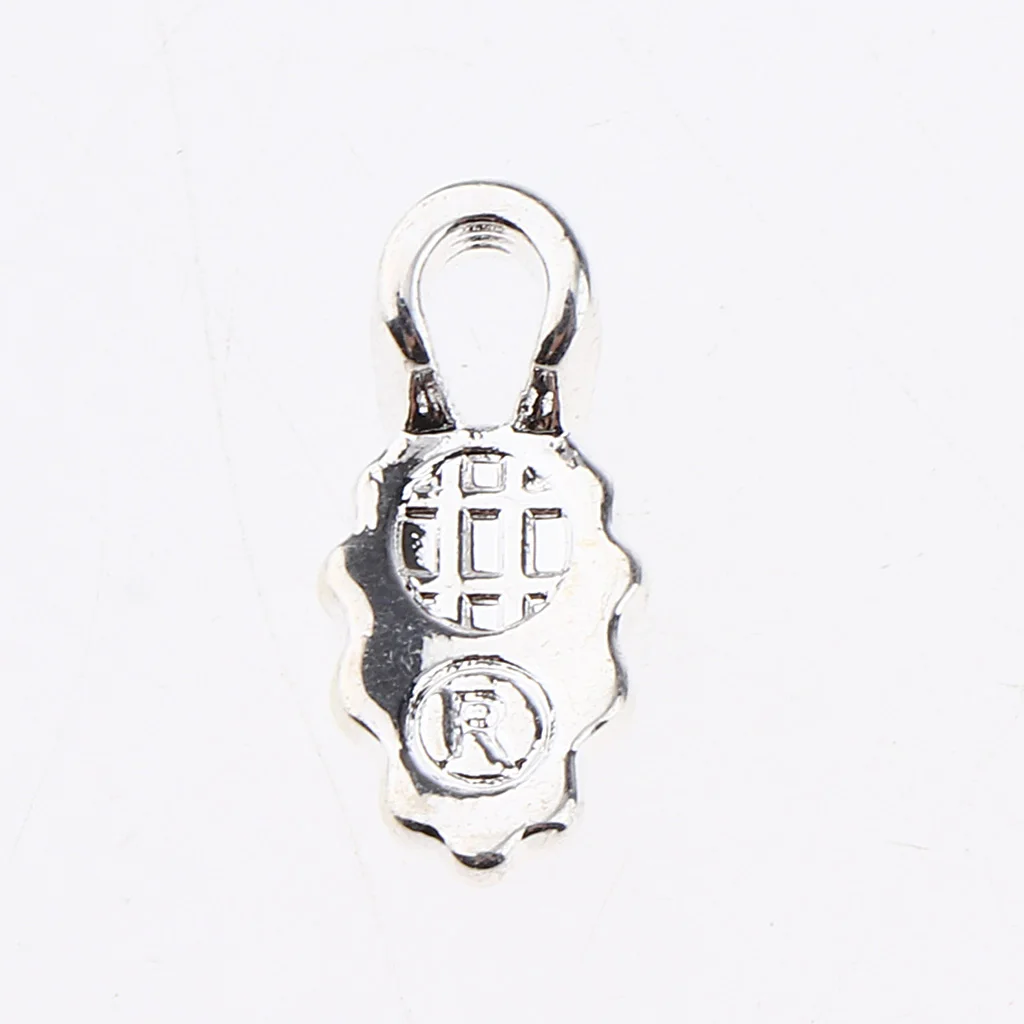 10 Pieces 2 Style Silver Plated Glue-on Flat Pad Bails for Earring Bails Pendants Charms Connector Jewelry Findings