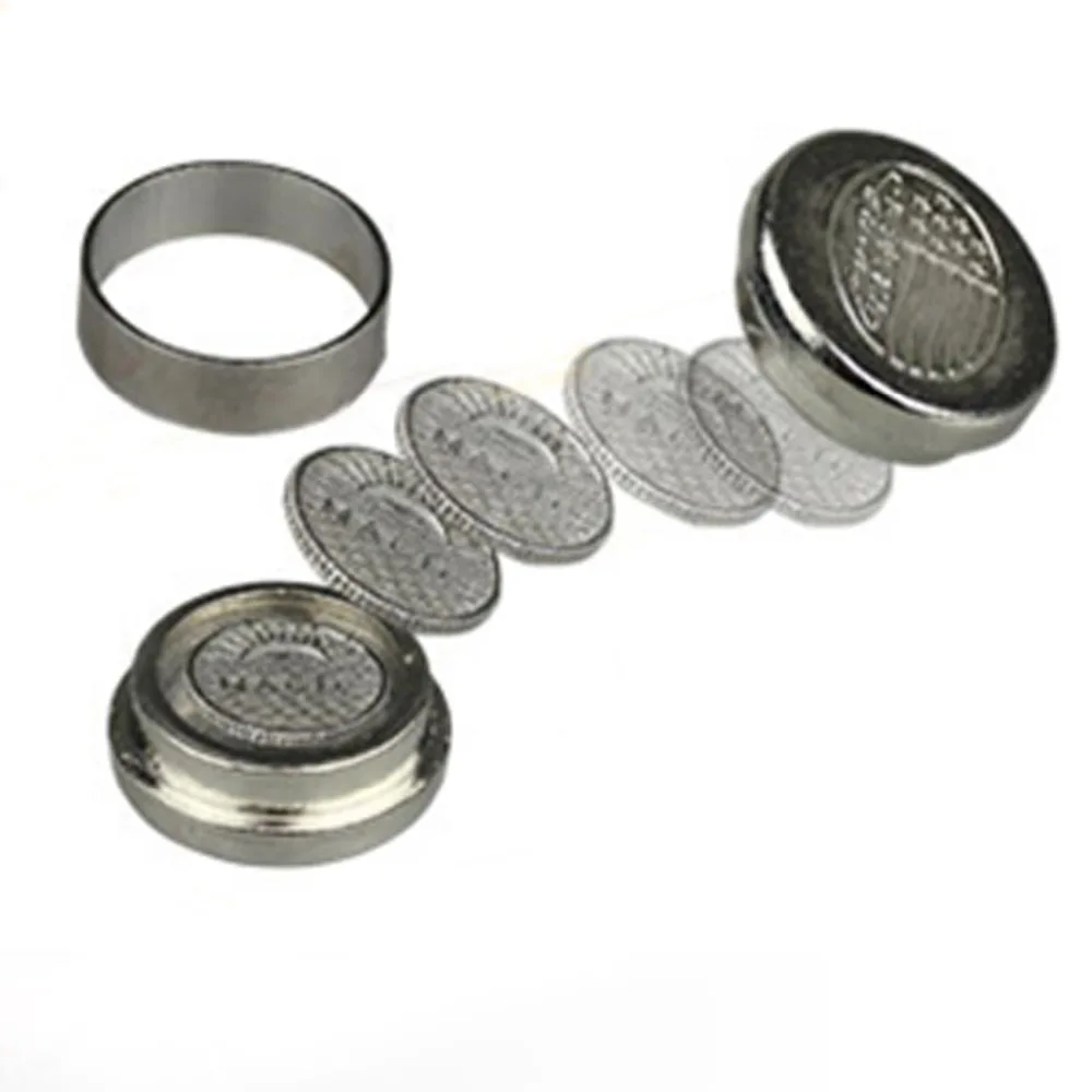 

1set Magic Dynamic Coins Metal Alloy Illusion Coin Magic Tricks Magician Gimmick Close Up Coin Magic Prop Accessory