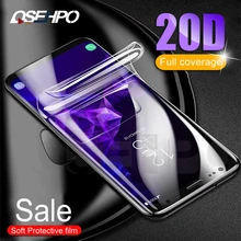 20D полное покрытие Гидрогелевая Защитная пленка для samsung Galaxy S8 S9 A6 A8 Plus Защита экрана для samsung Note 8 9 не стекло