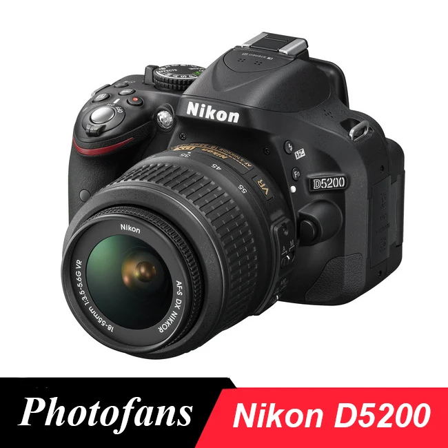 Nikon D5200 DSLR Camera with 18 55mm Lens (New)in Point & Shoot
