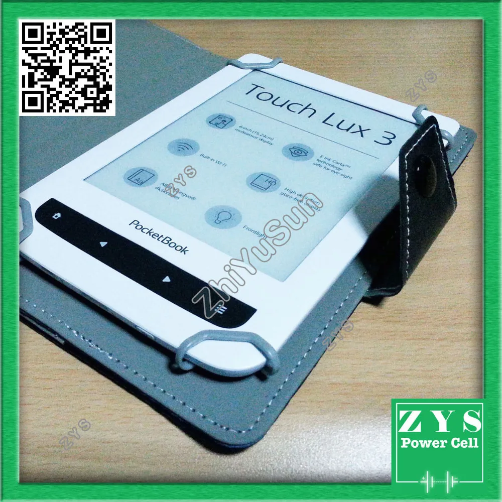 Ultra Thin Slim PU Leather Cover Case For Pocketbook Touch Lux 3 Pocketbook 614 Plus Pocketbook