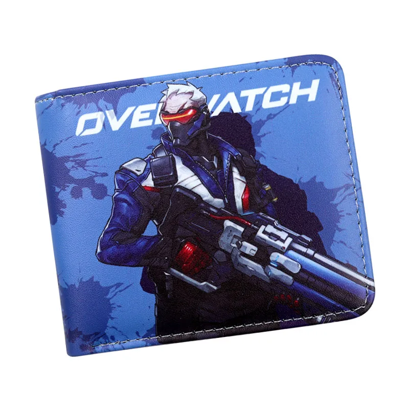 Новый тематический мужской кошелек Overwatch Быстрая отправка геймер с карманом для