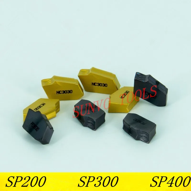 

50pcs SP200 SP300 PC9030/NC3030 KORLOY CNC Carbide insert ZQ3232L/ZQ3232R 3 External Grooving Turning Lathe Bar Tool Holder