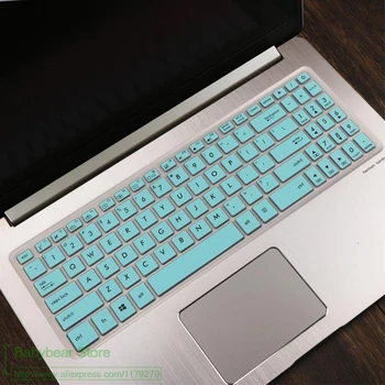

Keyboard Cover Skin Protector Laptop Notebook For Asus Vivobook Pro 15 N580Vd 15.6'' Nx580Vd Nx580 Yx570Zd Yx570Ud N580G N580Gd