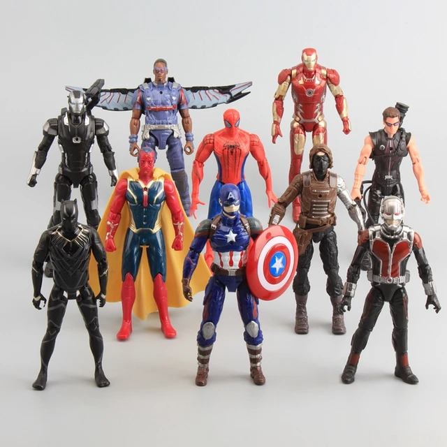 Buy Captain America Civil War Avengers PVC Action