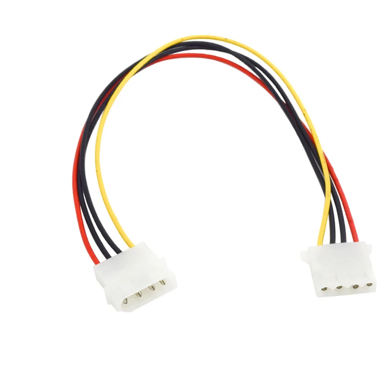 Блок питания для компьютера 14 дюймов 12 В/5 В 4 контакта IDE Molex|power extension cable|power supply