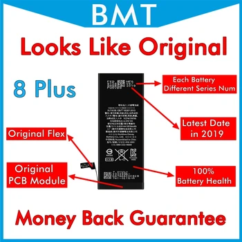 

Bamyoyo 10pcs Looks Like Original Battery for iPhone 8 Plus 8P Accu 2691mAh Replacement + AP LOGO + ILC Technology in 2019