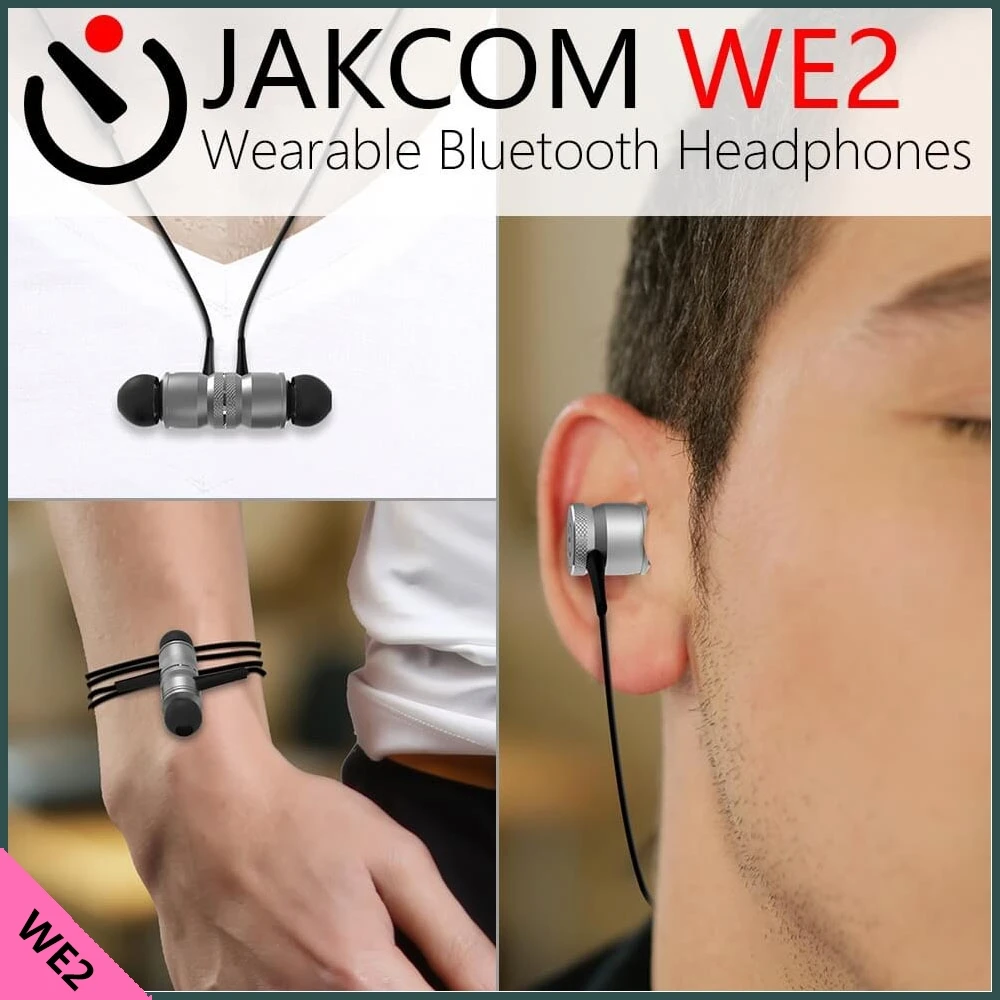 

Jakcom WE2 Wearable Bluetooth Headphones New Product Of Earphones Headphones As Bluetooth Headset Fm Sport Music
