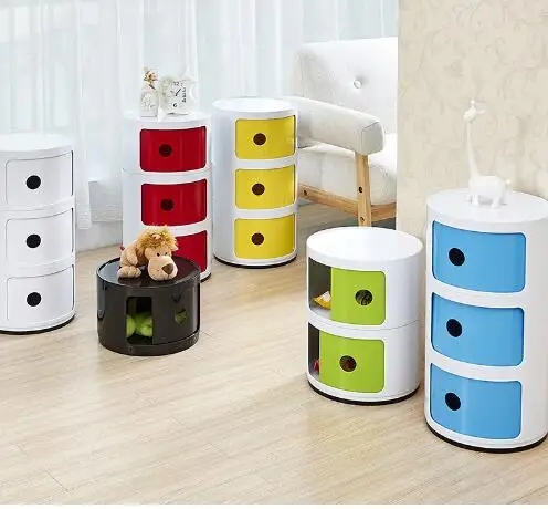 storage caned bedside circular multifunctional combination ark abs snacks capacity drinks bin table box