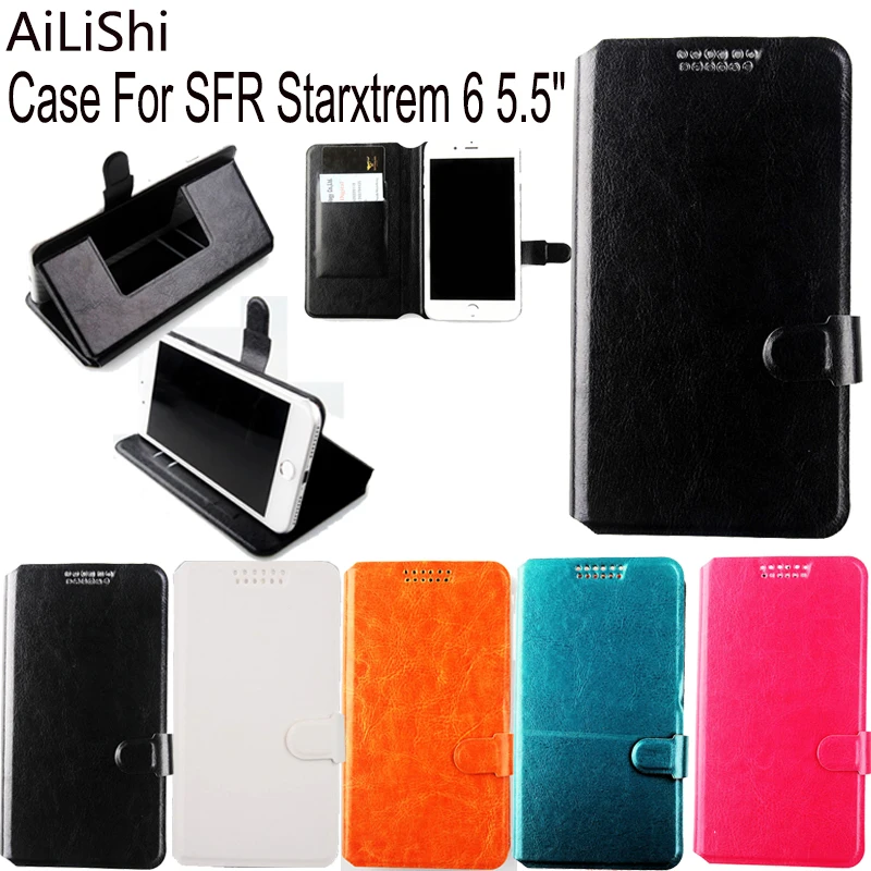AiLiShi чехол для SFR Starxtrem 6 5 &quotМодный популярный Кожанный эксклюзивный 100% держатель
