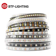 SK6812 RGBW (similar ws2812b) 4 in 1 1m/4m/5m 30/60/144 leds/pixels/m individual addressable led strip wwa ww nw IP30/65/67 DC5V