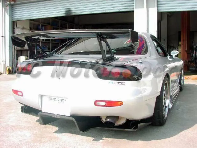 1992-1997 Mazda RX7 FD3S RE-Amemiya Pro Version Style Rear Diffuser 3pcs FRP (6)