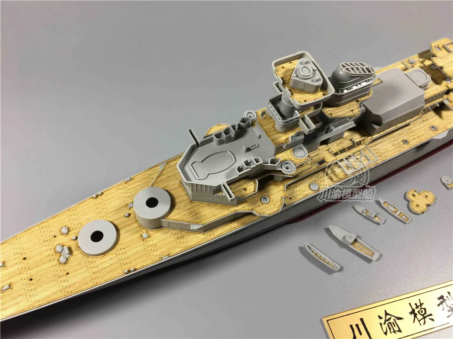 Деревянная колода в масштабе 1/350 для Trumpeter 05317 немецкий адмирал хиппер 1941 наборы