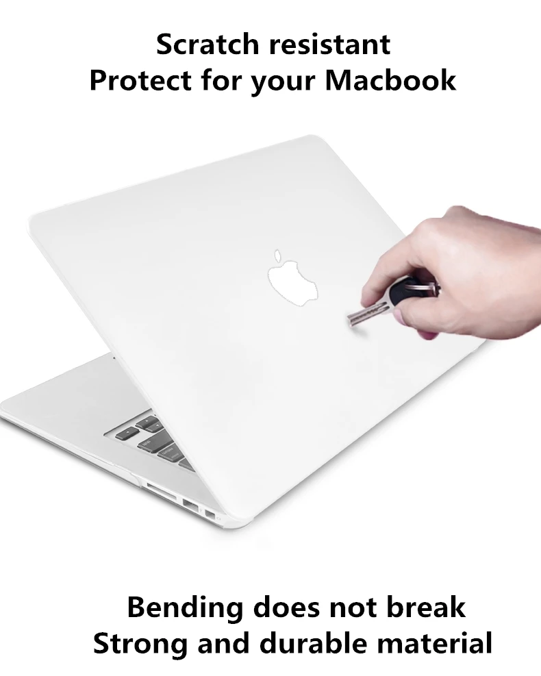 Чехол для ноутбука Apple MacBook Air Pro retina 11 12 13 15 дюймов для mac book New A1932 Pro 13 15 с сенсорной панелью+ чехол для клавиатуры