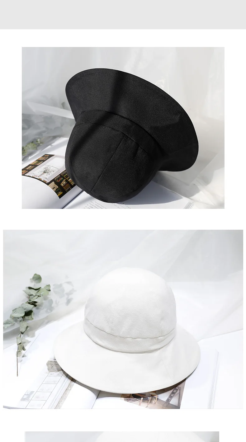 Женская Рыбацкая Женская Летняя шляпка, японская универсальная короб со створками от солнца, шапка для леди, Корейская, для путешествий