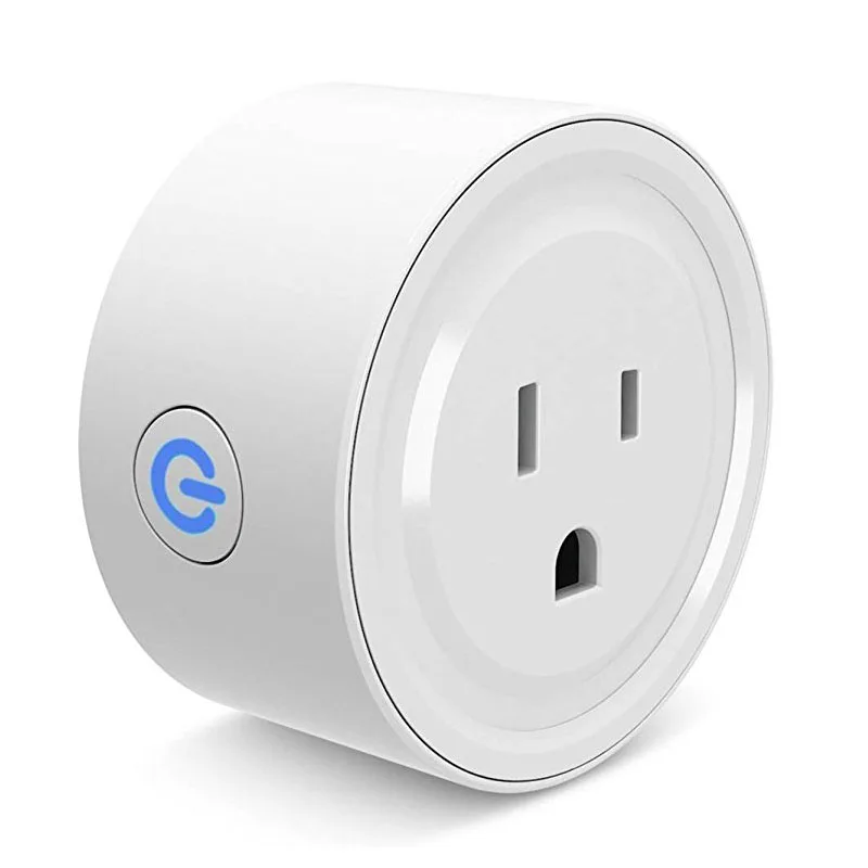 

Smart Wifi Power Socket US Smart Power Plug WIFI Wireless Outlet Control Timing Plug Compatible With Alexa Echo & Google Home