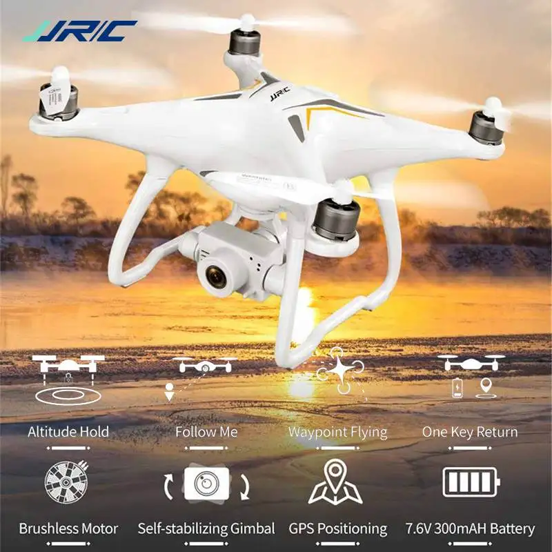JJRC X6 Aircus 5G WIFI FPV Double GPS 1080P Camera Self-Stabilizing Gimbal Altitude Mode RC Drone Quadcopter RTF VS E58 E61 H117