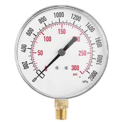 Ts-Y91 0-300 Psi/0-2000Kpa манометр топливный вакуумный манометр высокого давления портативный манометр для воды нефтяного газа Номинальная 4,0