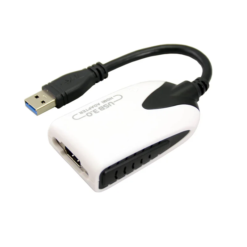 NEW1080P USB 3.0 конвертер HDMI Кабель-адаптер мужчин и женщин Multi Дисплей адаптер для настольных ноутбуков HDTV