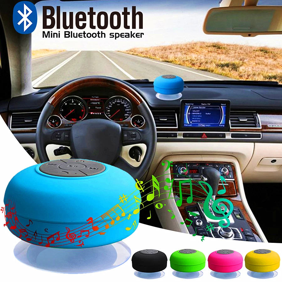 Портативный беспроводной Bluetooth динамик Водонепроницаемая мини колонка с