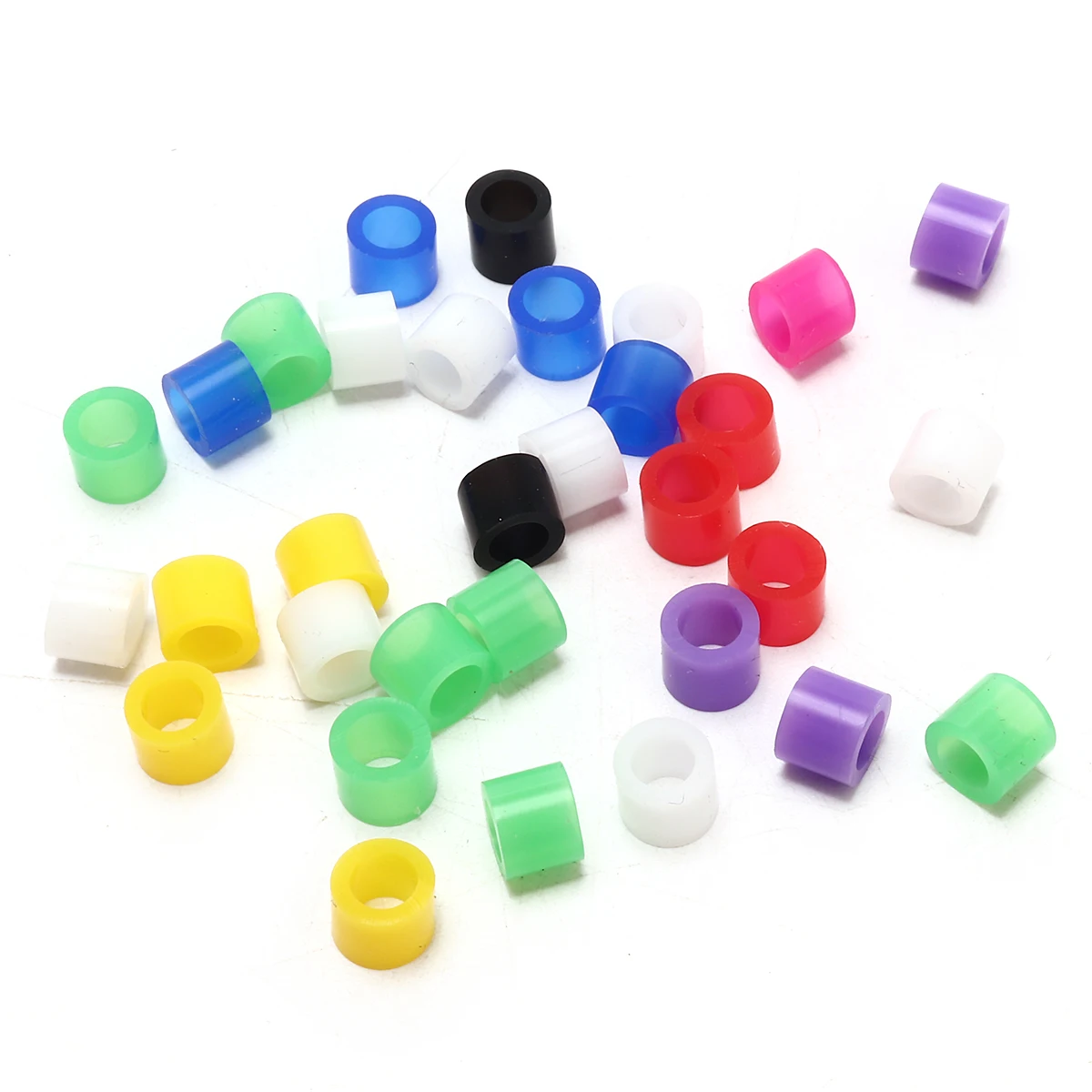 

Mix Color 160pcs Silicone Dental Color Code Rings Autoclavable Disinfection Orthodontic Universal Instrument Circle