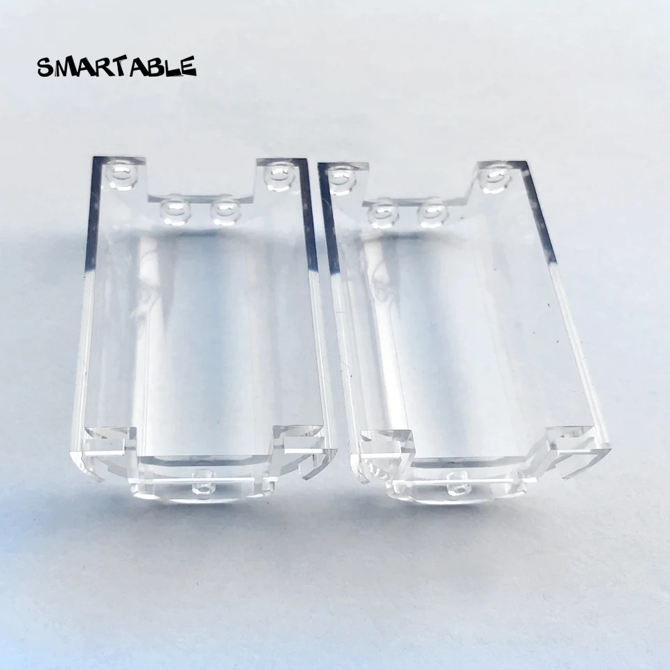 Smartable Transparent Cylinder 2x4x5 детали блоков игрушки для детей совместимы со всеми брендами