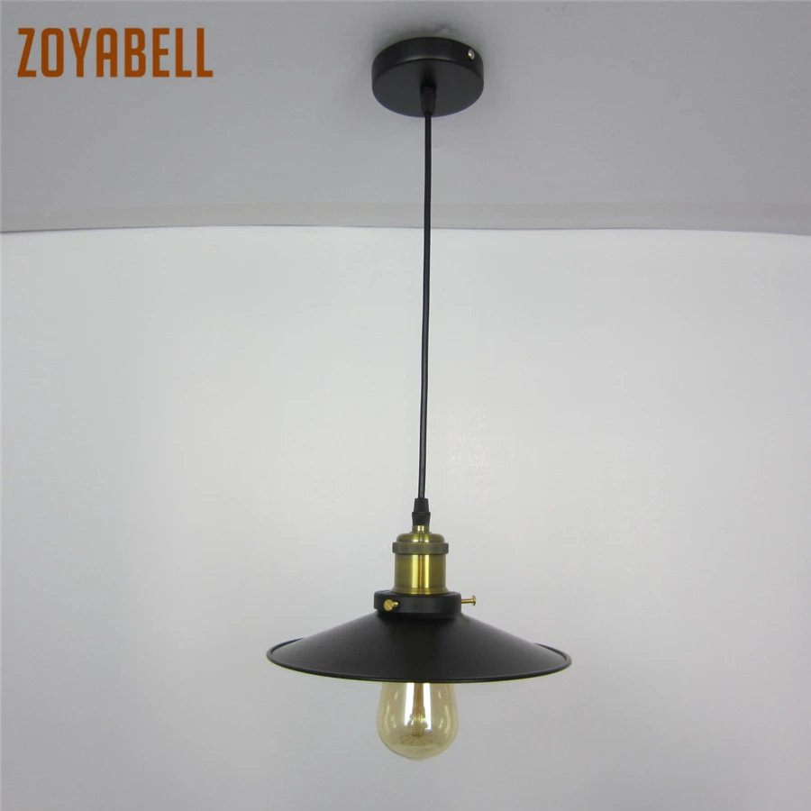 

zoyabell Vintage Pendant Light Lamp Modern Iron Dinning Restaurant Industrial Decor Retro Design Lamp Pendant Hanging Light