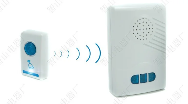 

DC 2W LED 32 Tune Songs Musical Music Sound Voice Wireless Chime Door Room Gate Bell Digital Door bell + Remote Control control