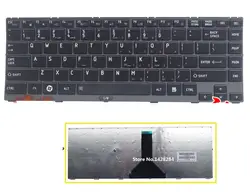 Ssea Новый Ноутбук США клавиатура для Toshiba R845 R800 R845-S80 R845-S95 R940 черная клавиатура