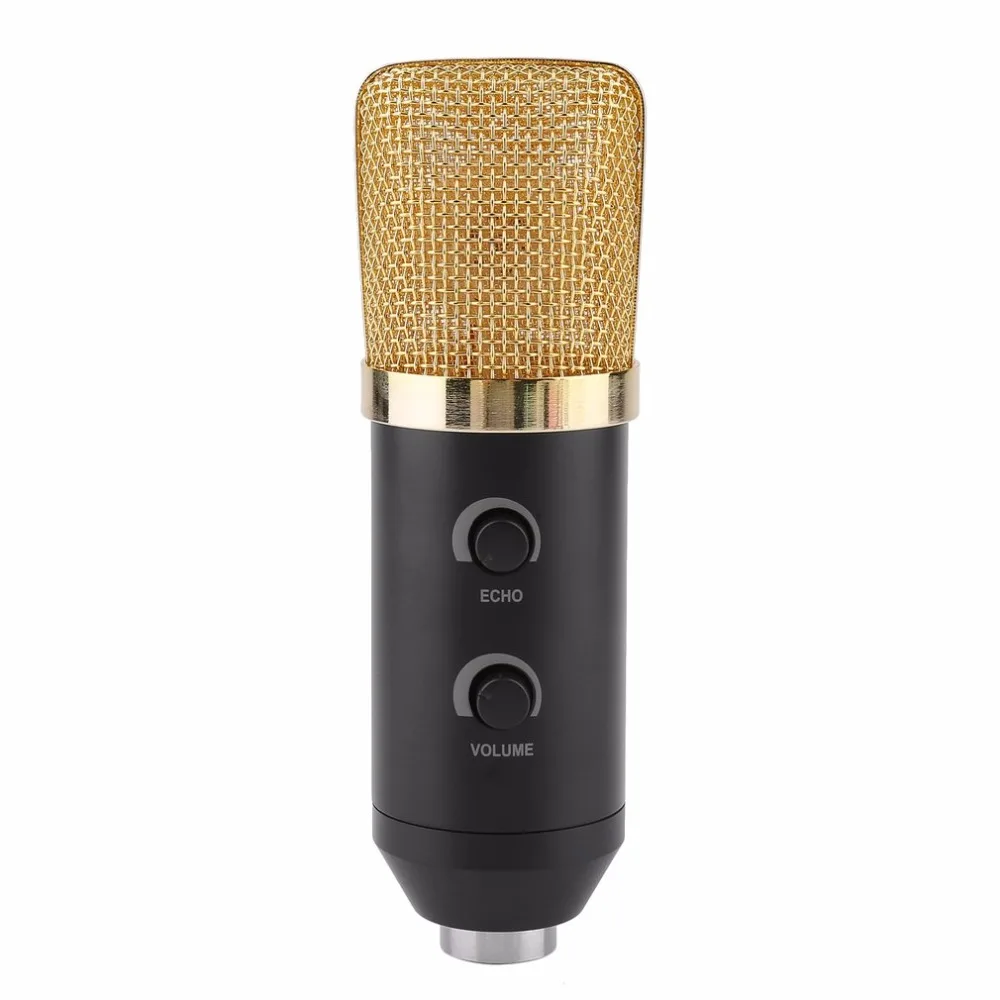 

5Pcs/Set MK-F100TL Condenser Sound Recording Speaking Speech Microphone Independent Audio Card Free Microphone With Tripod