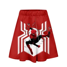 Новинка года; повседневная юбка в стиле «Человек-паук» для дома в стиле Харадзюку; Новые сексуальные женские юбки в стиле поп; Лидер продаж; модные юбки
