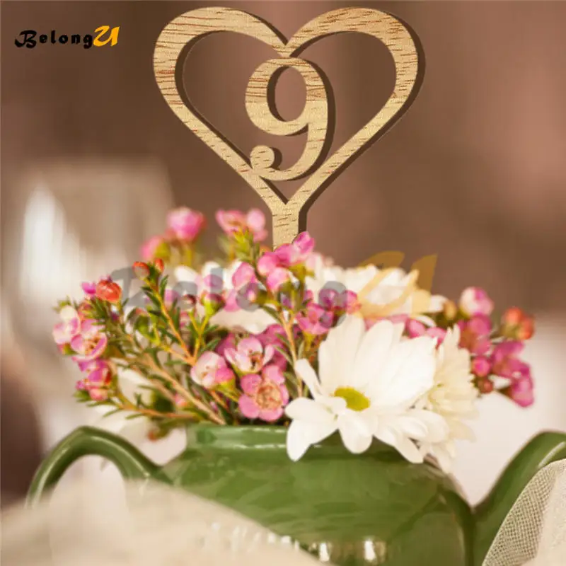 Table Numbers Wedding Decoration MUW-144-11