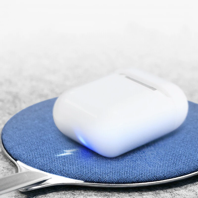 Беспроводное зарядное устройство Suntaiho Qi для Apple airpods Bluetooth гарнитура зарядка