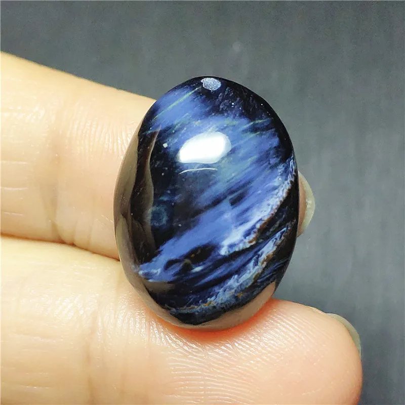 

Genuine Natural Pietersite Pendant 21x16x9mm Water Drop For Chatoyant Blue Crystal Healing Gemstone Women AAAAA Pendant