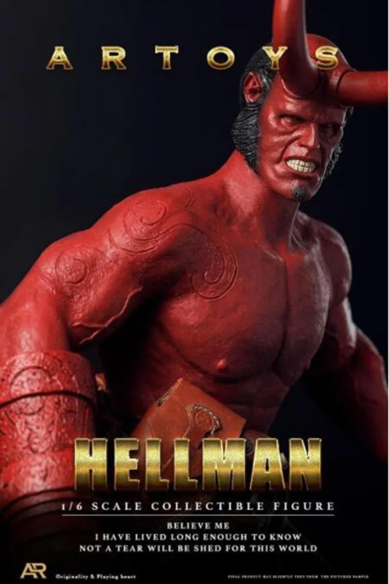 1/6 масштаб Hellman HellBoy Anung Un Rama мужской человек мальчик 12' фигурка коллекция игрушек подарки полный набор фигурка W 3 головы