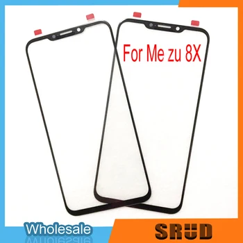 

50Pcs/Lot Best Quality LCD Front Touch Screen Outer Lens Glass Panel ForMeizu Mei Zu 8x Replacement