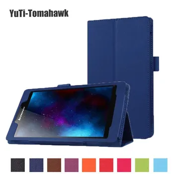 

HOT ! Cover Case For Lenovo Tab 2 Tab2 A7-20 A7-20F A7 20F 7" Tablet Stand Leather Cover Litchi Protective Folio Skin Shell Case