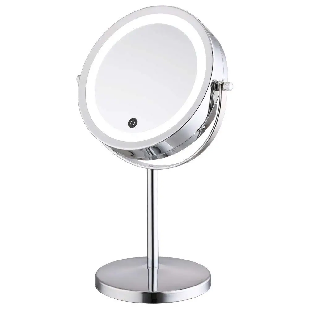 360 Degrees 1/10 X Magnification Double Sided Bedroom 7 Inch Cosmetic