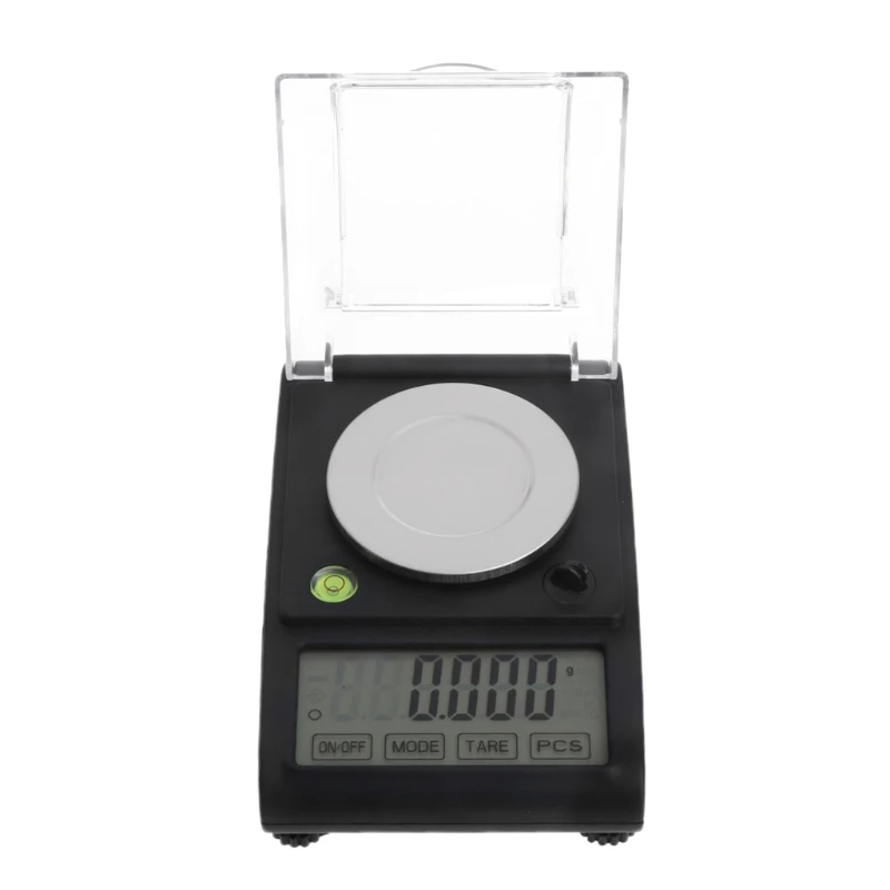 50 г/0,001 г ЖК-цифровые весы вес миллиграмм баланс Ювелирные изделия электронные весы